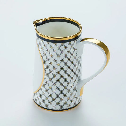 Byah water jug with 24k gold finish