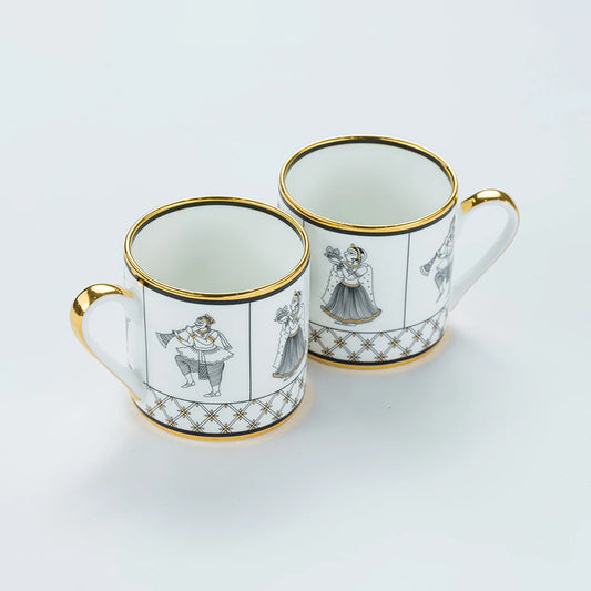 Premium White tea cup set 