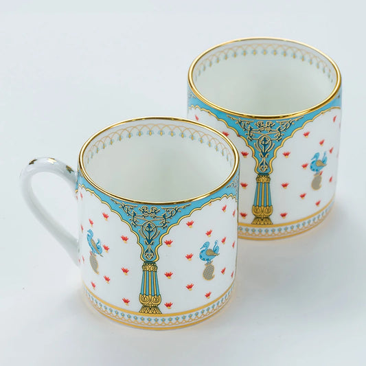 Set of 2 mini tea mug set