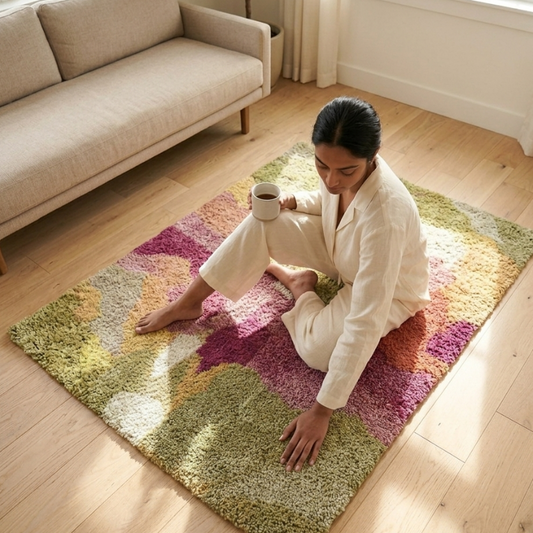 Flower Garden Rug by Savi Decor