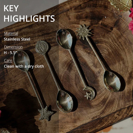 Key highlights of Celestial Tablespoon Set of 4
