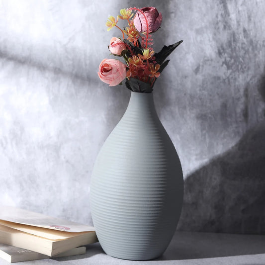 Vesera Pistachio Enamel Vase By De Maison Décor 80-070-23-R