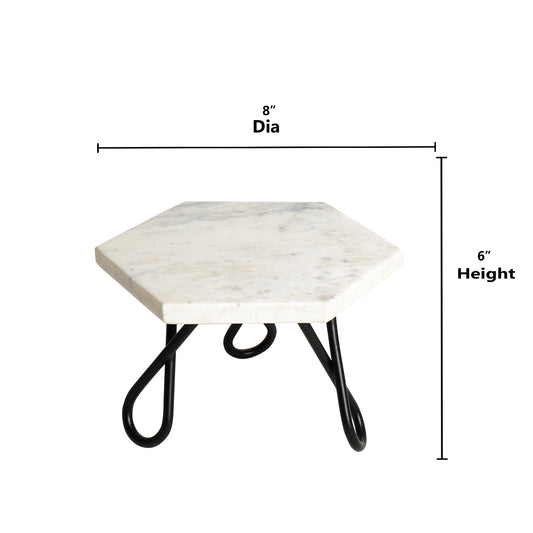 Dimension of Marble cake stand 