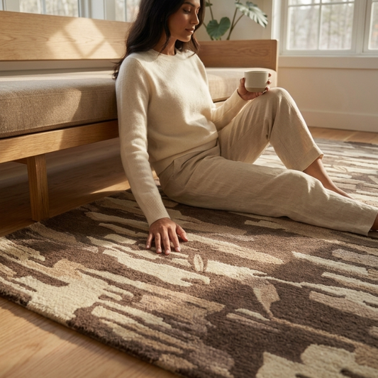 Broken Bricks Rug by Savi Decor
