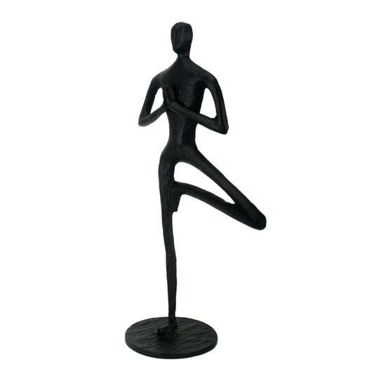 Maison Modern Antique Yoga Man Figurine