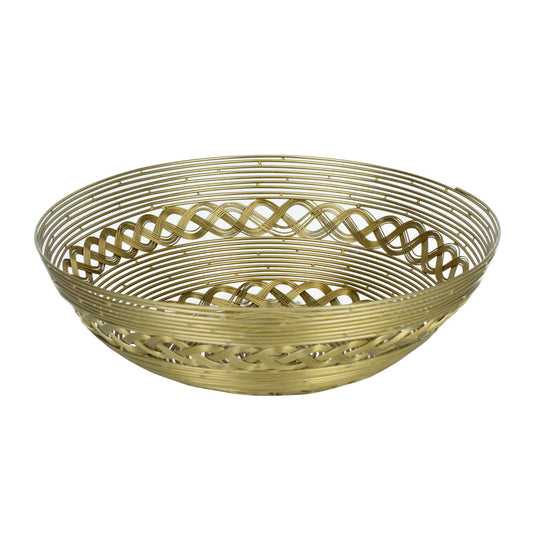 Hand Woven Gold Multipurpose Basket