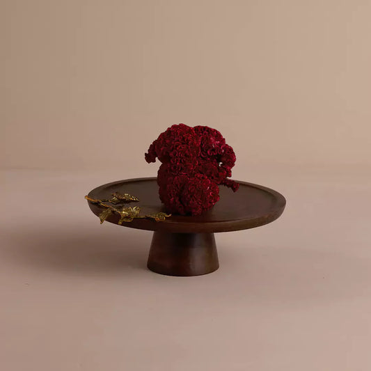 Wooden Wreath Platter