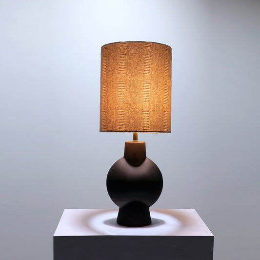 Night lamp on table