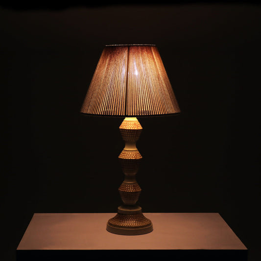 Knoxx Bedside Table Lamp by Home Blitz | Handcrafted Desk Lamp | Lamp for Bedroom & Side Table