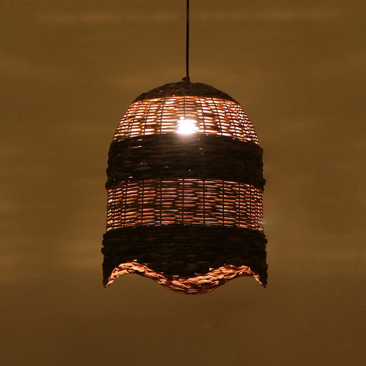 Tukani Pendant Light by Home Blitz| Hanging Light for Living Room, Balcony & Bedroom | 40 Cm, Natural Finish