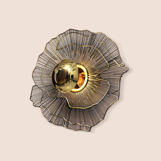Girik Decorative Wall Sconce | Luxe Wall Lamp for Room | Wall Decor Item