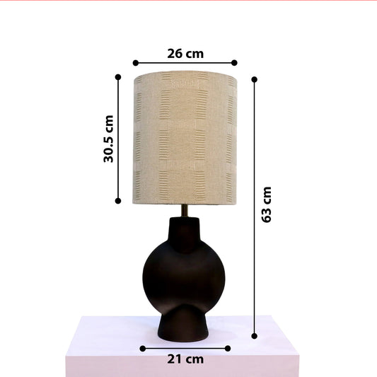 Dimension of bedside lamp