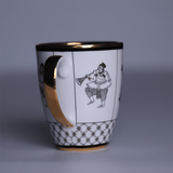 cold coated handle coffee mug