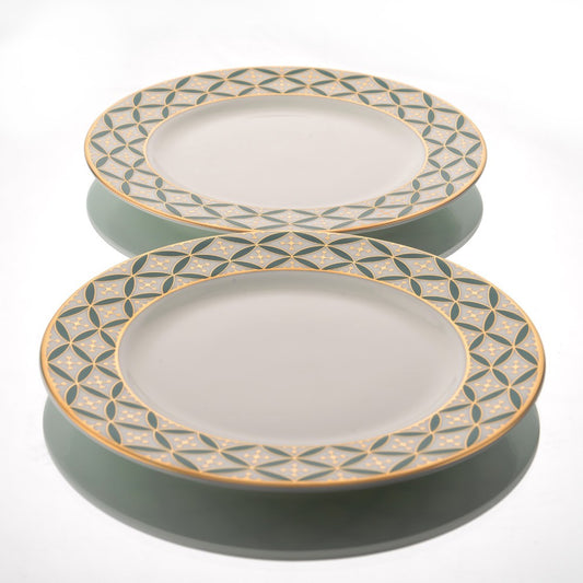 isometric view of table plates