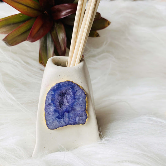 Agate Reed Diffuser Set - Blue