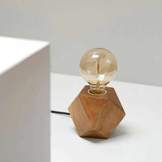Faceted Cube Lamp