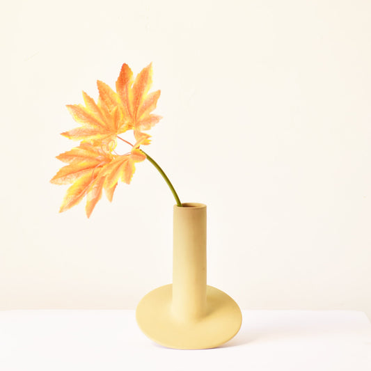 ginger ceramic flower vase