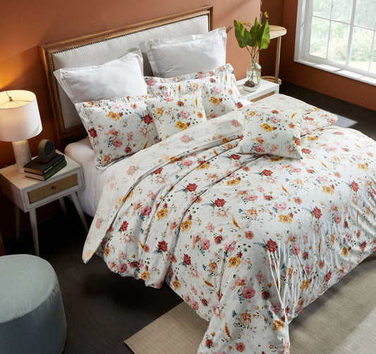 RETREAT DIGITAL PRINTED DUVET COVER SET