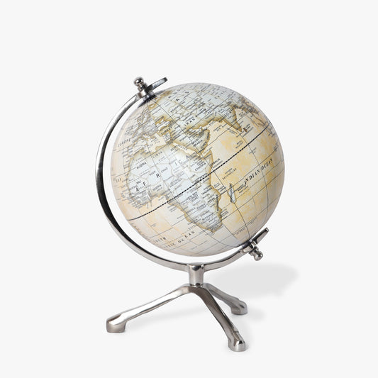 Cosmic World Globe with steel stand