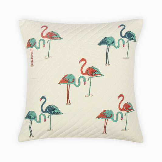 Ray Cotton Printed Cushion Cover 16x16
