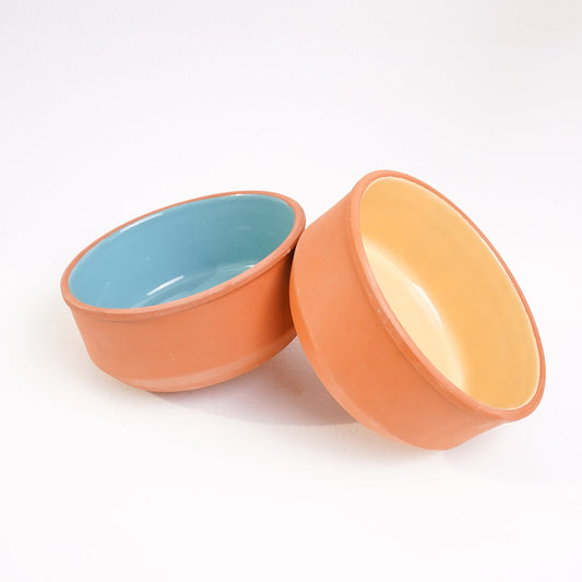 Terracotta Clay Bowl Set of 2