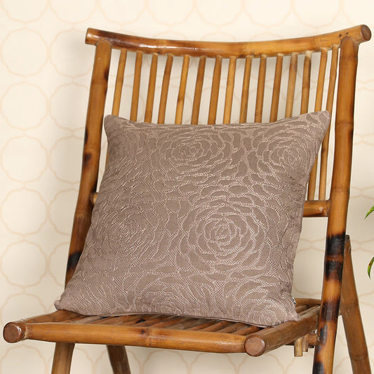 Coffe cushion on wooden chair
