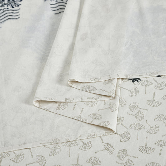 Areca Block Printed Bed Sheet Set