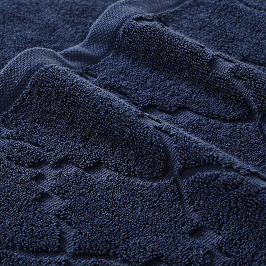 Detailed view of microfiber towel