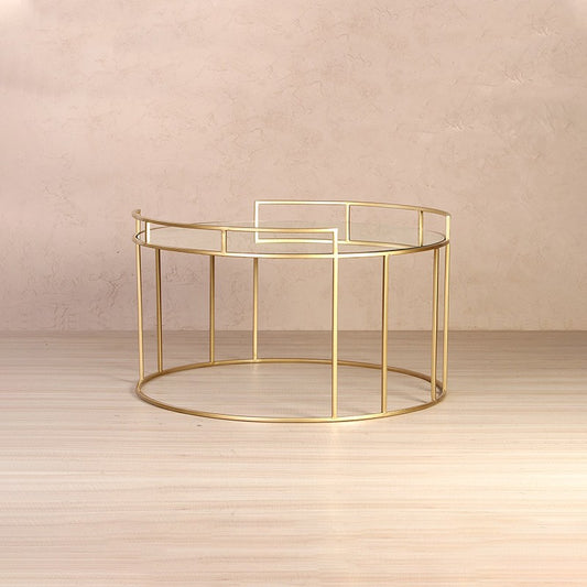 Meylon Golden Glass Coffee Table
