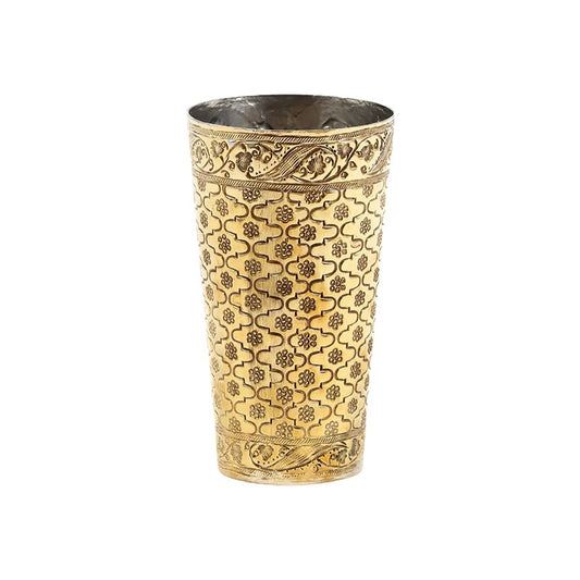 Drinking Water Glass in Brass