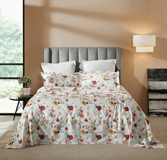 RETREAT DIGITAL PRINTED BEDSHEET SET