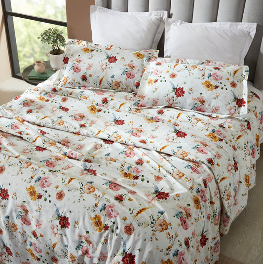 RETREAT DIGITAL PRINTED BEDSHEET SET