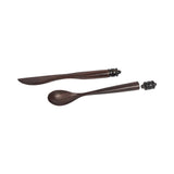 Anga Wooden Spoons And Knife Set