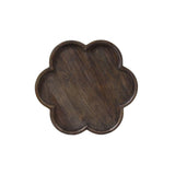 Flower shaped wooden table for dining