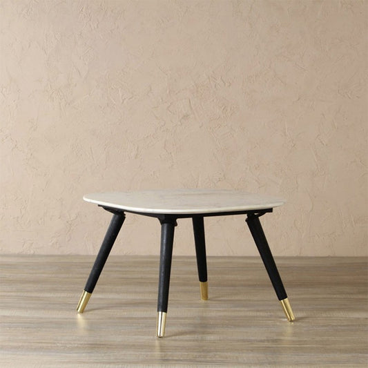 Milano White Marble Side Table