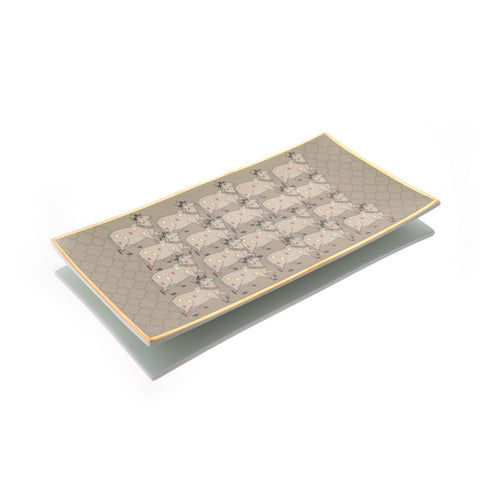 rectangular ceramic plates