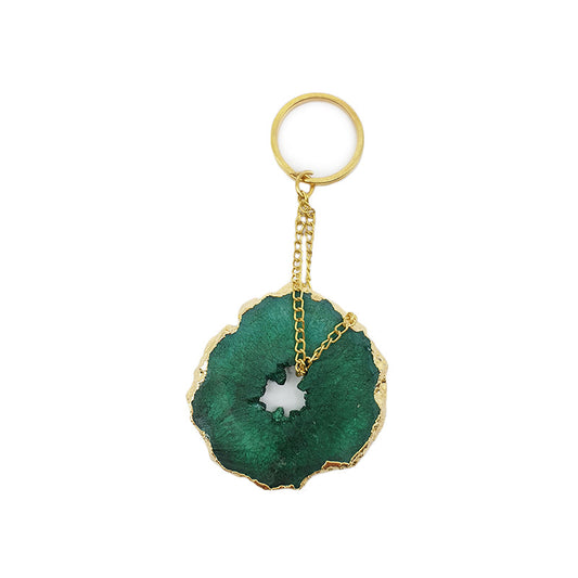 Designer Key ring gift - Green 