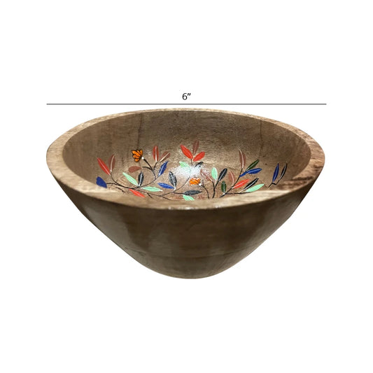 Dimensions of wooden salad bowl