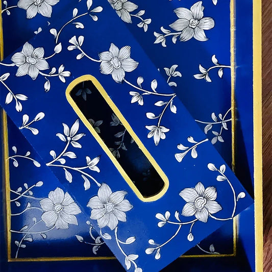 Buy Azraq Wood Tray and Tissue Box Set | Arcedior
