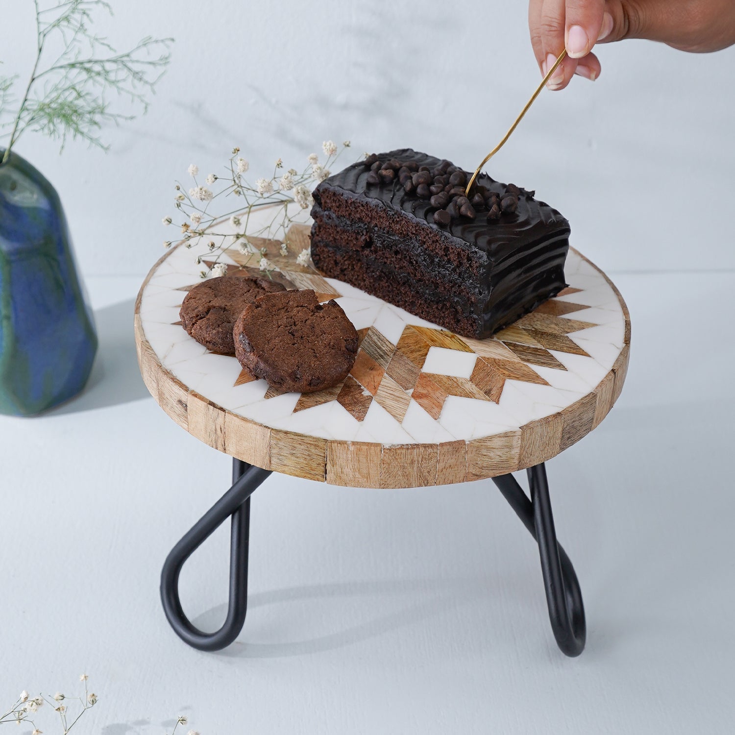 Buy Rustic Affair Cake Stand at 38% OFF Online | Wooden Street