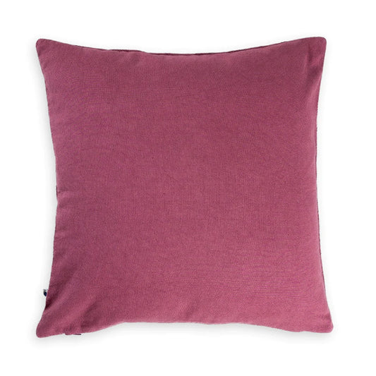 Plain purple cushion cover