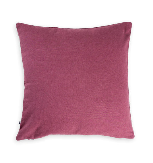 Plain pink cushion cover