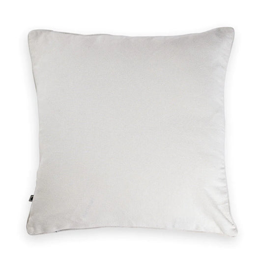 White cotton cushion cover