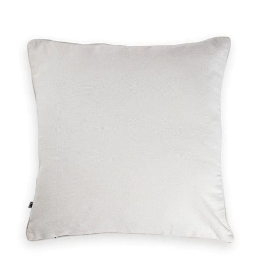 Off white plain cushion cover