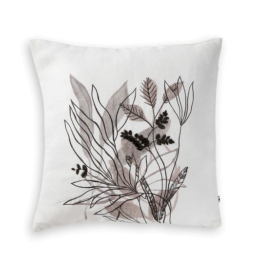 Foral design leafy affairs cushion covers 