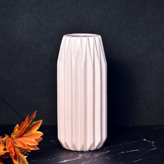 Delilah Pink Ceramic Vase