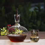 Elixir glass carafe with stopper
