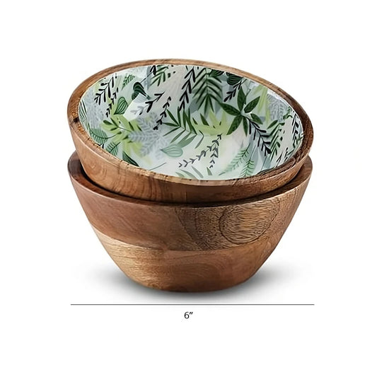 Green Wooden Bowl Dimensions