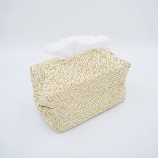 Square Pattern Tissue Pouch