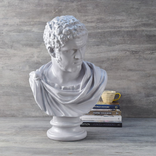 Caracalla Bust Resin Sculpture